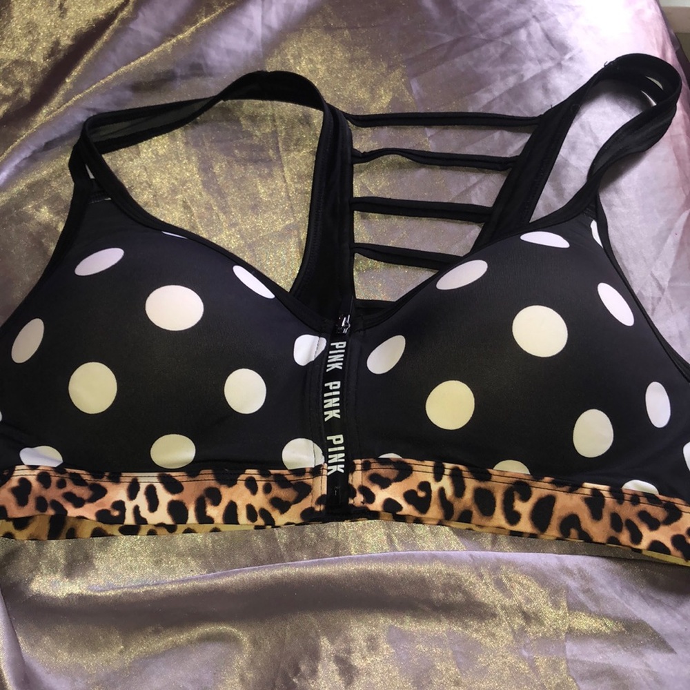 Worn twice! Victoria’s Secret pink sports bra